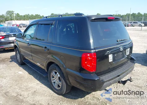 2004 Honda Pilot Ex-L from USA, damaged, VIN 2HKYF185X4H555506